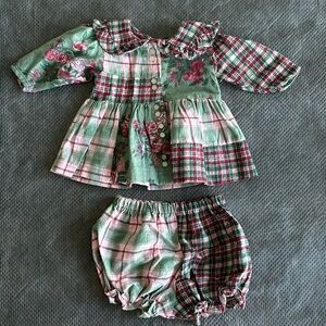 Vintage Baby Girl Piccolo - Size 3-6m
